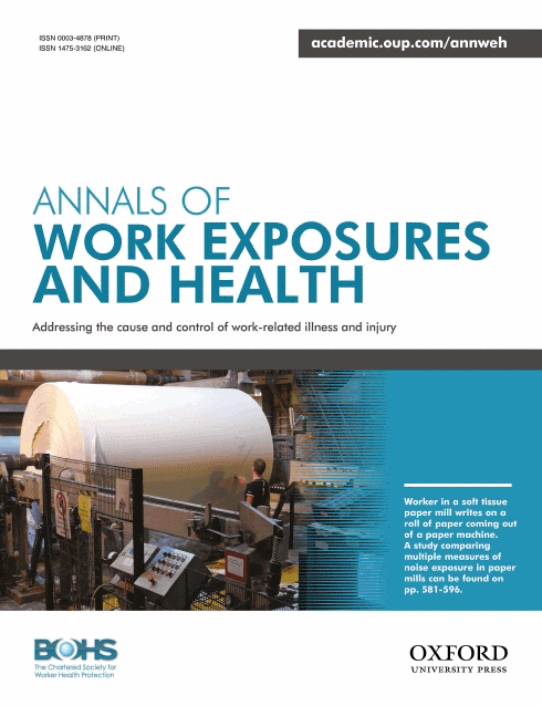 Annals of Work Exposures and Health