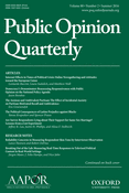 Public Opinion Quarterly