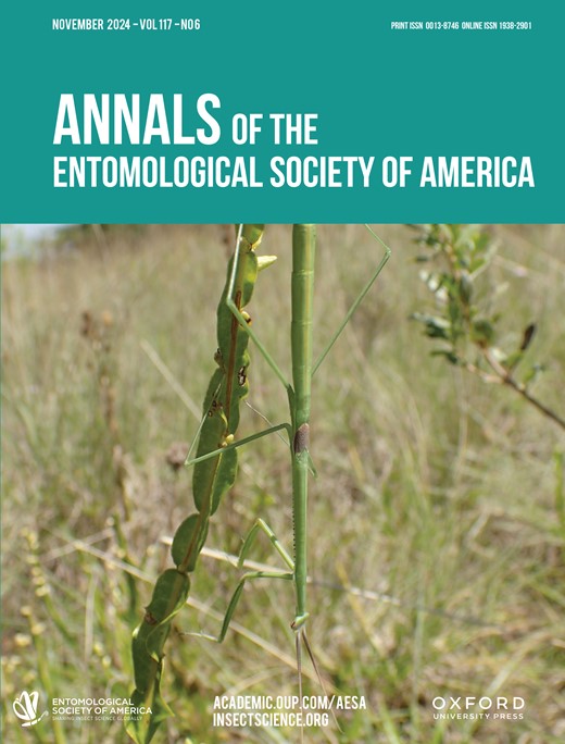 Annals of the Entomological Society of America Cover Image for Volume 117, Issue 6