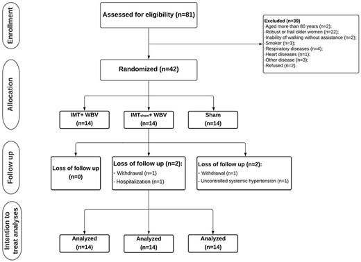 Flowchart of participants.