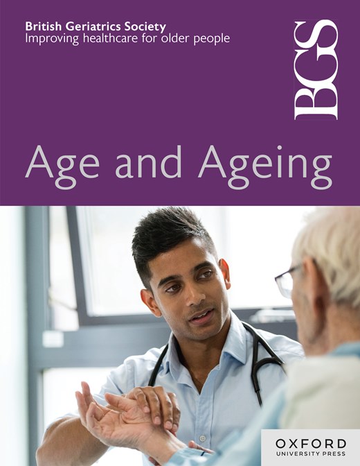 Age and Ageing Cover Image for Volume 54, Issue 12