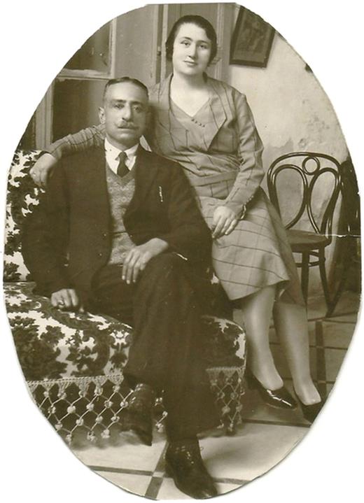 Naim and Aniseh Cotran in Palestine, 1930. Photograph in the author’s possession.
