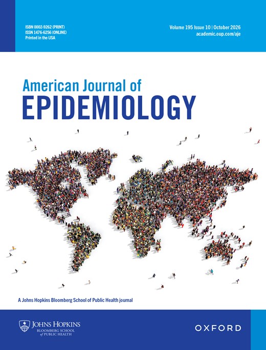 Edit Filter Menu Options Volume 195 Issue 10 | American Journal of Epidemiology | Oxford Academic