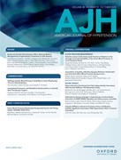 American Journal of Hypertension Cover Image
