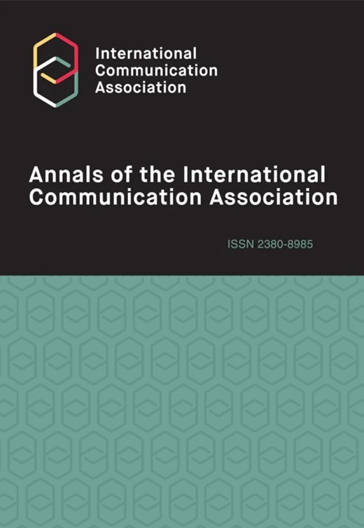 Communication Yearbook Cover Image for Volume 4, Issue 1