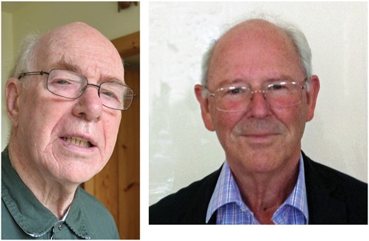 John Edgerton Dale (left) and David Frederick Cutler (right). Dale was Chairman of the Annals of Botany Company from 1985 to 1995. Cutler was Chief Editor of Annals of Botany from 1984 to 1990 and a member and Vice-chairman of the Annals of Botany Company to beyond 2012.