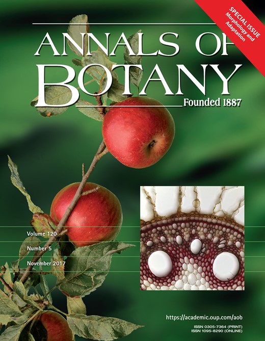 Annals of Botany Cover Image for Volume 120, Issue 5