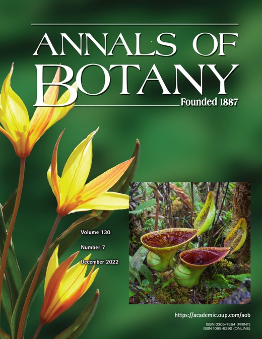 Annals of Botany Cover Image for Volume 130, Issue 7