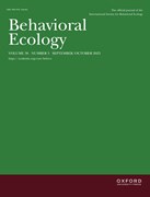 Behavioral Ecology Cover Image