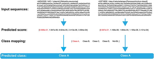 Prediction outputs of the two novel BLs in the BKC-1, PAD-1 case study.