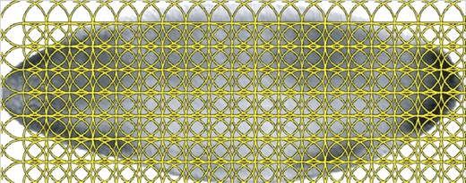 Demonstration of the regular patches. We extract one SIFT feature on one patch, where the radius and spacing of the regular patches are set to 16 pixels
