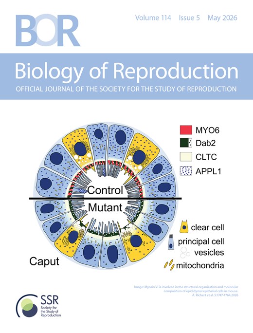 Reproduce Issue Volume 114 Issue 5 | Biology of Reproduction | Oxford Academic