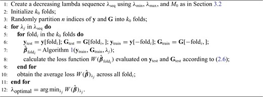 Cross-validation