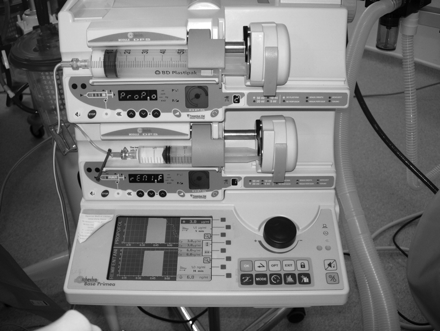 Orchestra Base Primea® (Fresenius Vial) infusion system.