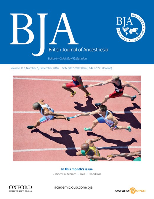 Review of perioperative falls BJA British Journal of Anaesthesia