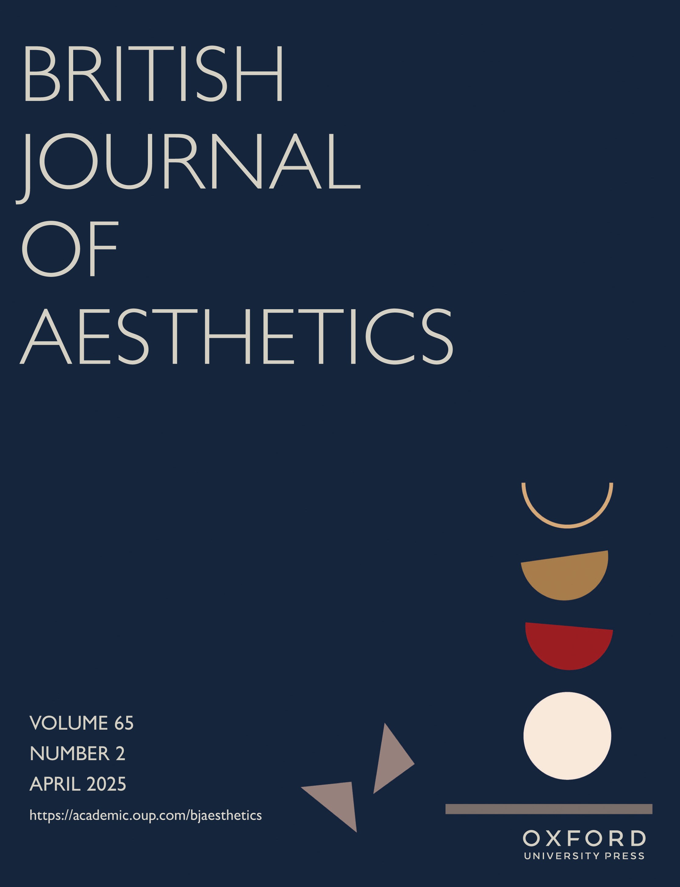 Volume 65 Issue 2 | The British Journal of Aesthetics | Oxford Academic