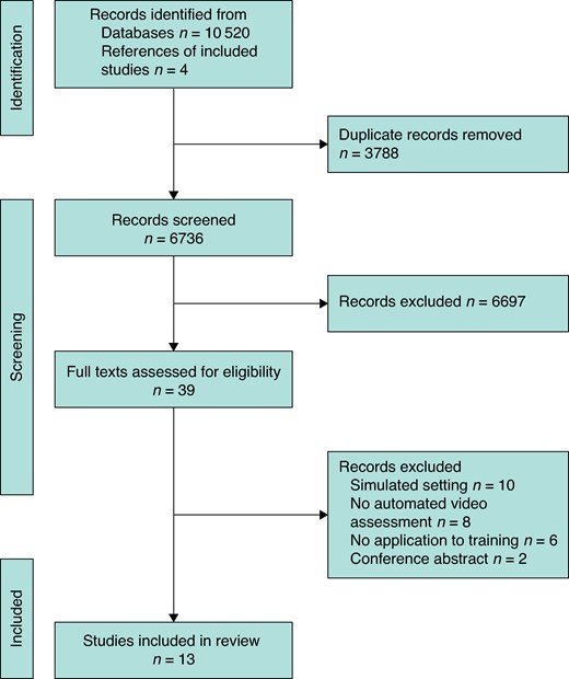 PRISMA flow chart
