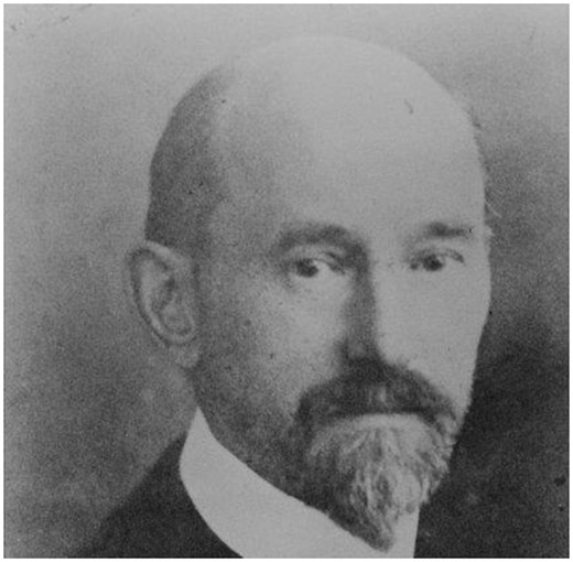 Korbinian Brodmann (17 November 1868–22 August 1918). With permission of the C. & O. Vogt Archive, Institute of Brain Research, University Düsseldorf.