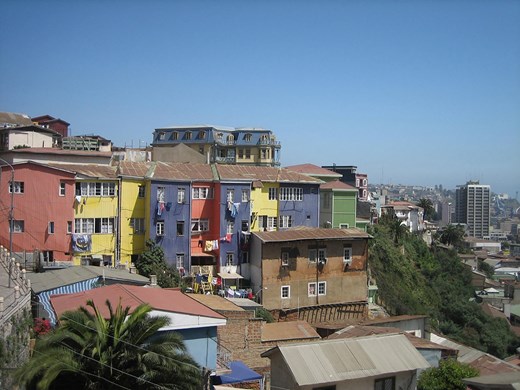 Valparaiso, Chile, 1 January 2009, 9:54 a.m. Photograph by the author.