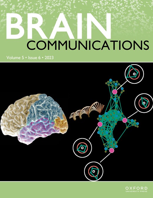 Brain Communications Cover Image for Volume 5, Issue 6