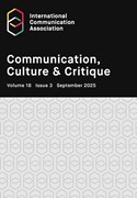 Communication, Culture and Critique Cover Image
