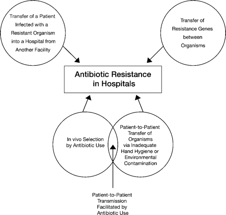 How antimicrobial-resistant organisms enter hospitals