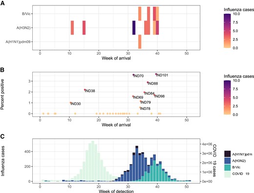 Detection of influenza in managed quarantine in Australia and the estimated risk of importation