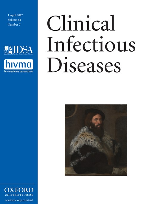Clinical Infectious Diseases Cover Image for Volume 64, Issue 7