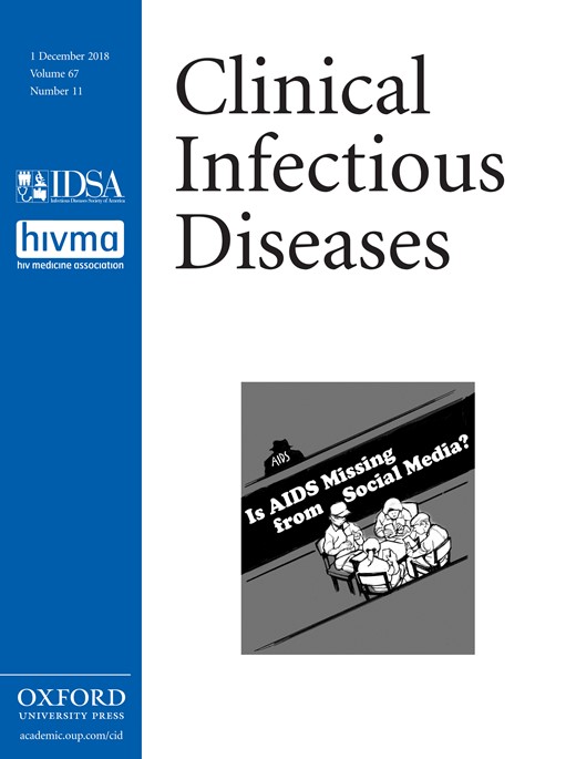 Clinical Infectious Diseases Cover Image for Volume 67, Issue 11