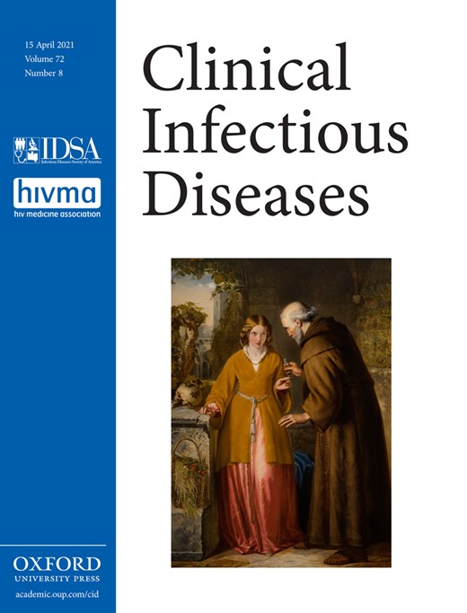 Clinical Infectious Diseases Cover Image for Volume 72, Issue 8