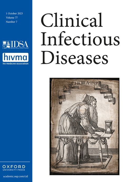 Clinical Infectious Diseases Cover Image for Volume 77, Issue 7