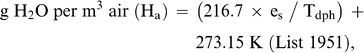 formula