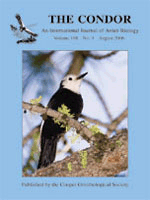 The Condor: Ornithological Applications Cover Image for Volume 108, Issue 3