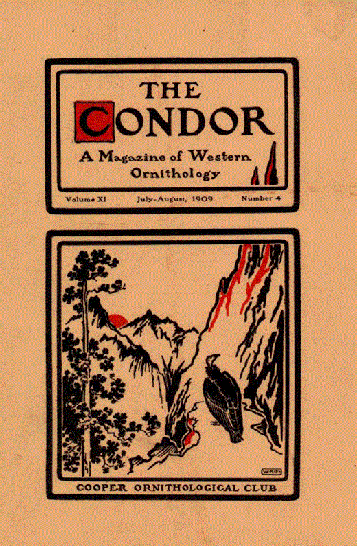 The Condor: Ornithological Applications Cover Image for Volume 11, Issue 4