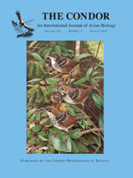 The Condor: Ornithological Applications Cover Image for Volume 115, Issue 3