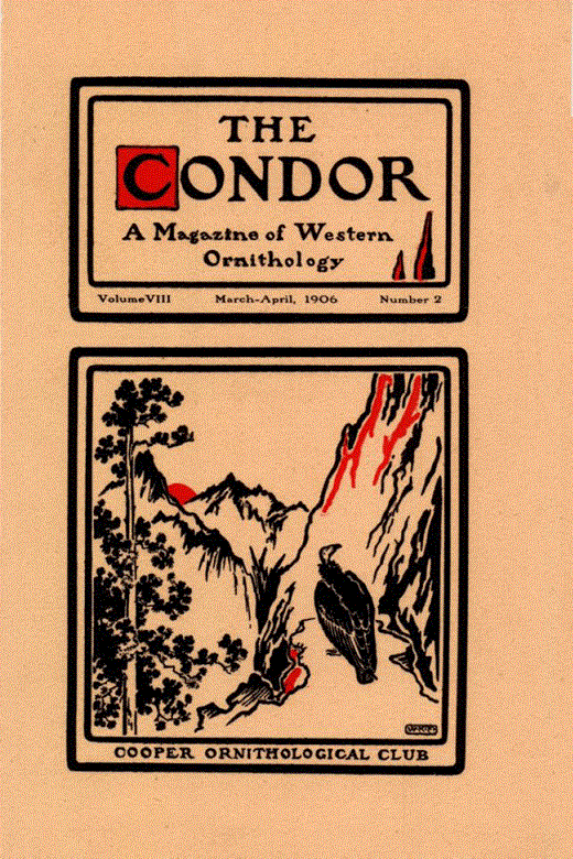 The Condor: Ornithological Applications Cover Image for Volume 8, Issue 2