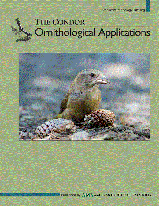 The Condor: Ornithological Applications Cover Image for Volume 97, Issue 2