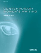 Contemporary Women's Writing Cover Image