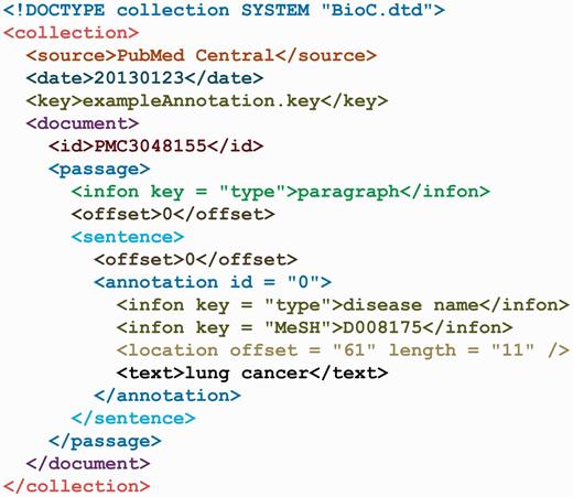 The exampleAnnotation.xml.