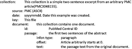  Key file describing BioC file in Figure 2 . 