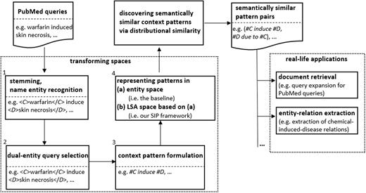 Workflow and application of SIP.