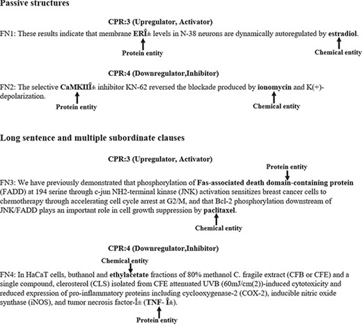 Examples of false negatives.