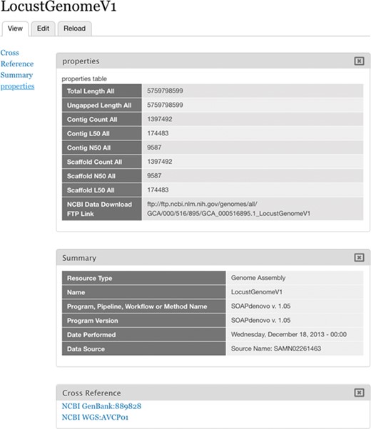 Imported Assembly. Assembly WGS AVCP01 as represented in Chado.