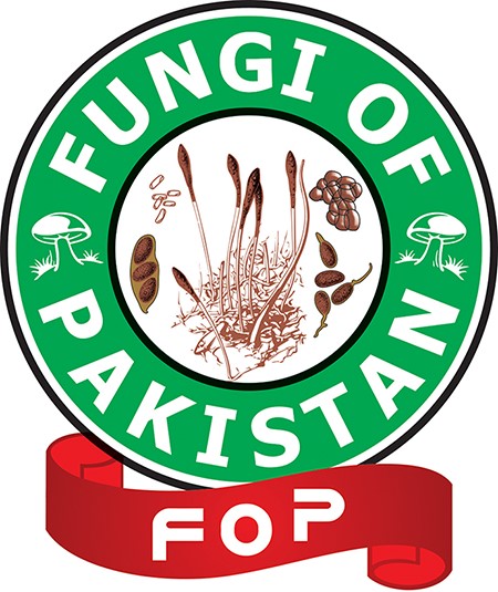 Fungi of Pakistan logo design represents the online database.