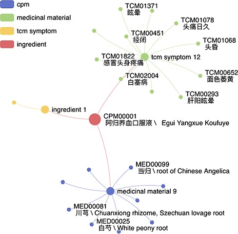 Associations between a CPM and other entities.