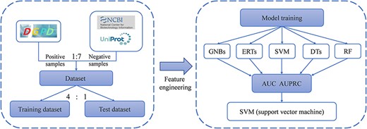 The workflow of prediction models for identifying GRAs.