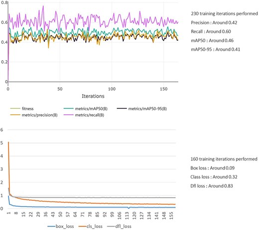Artificial intelligence training process.
