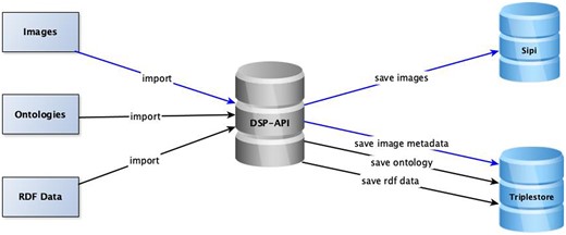 Data import workflow.