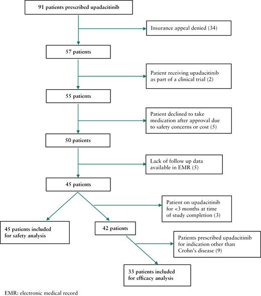 Patient selection flow chart.