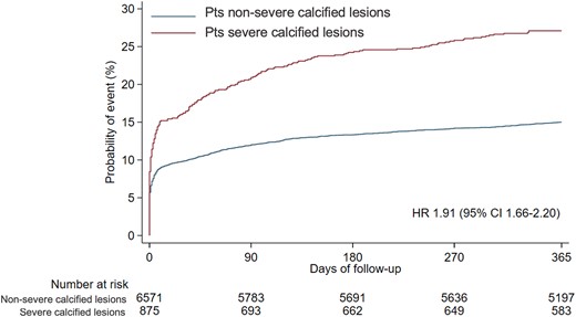 Composite primary endpoint at 365 days. CI, confidence interval; HR, hazard ratio.